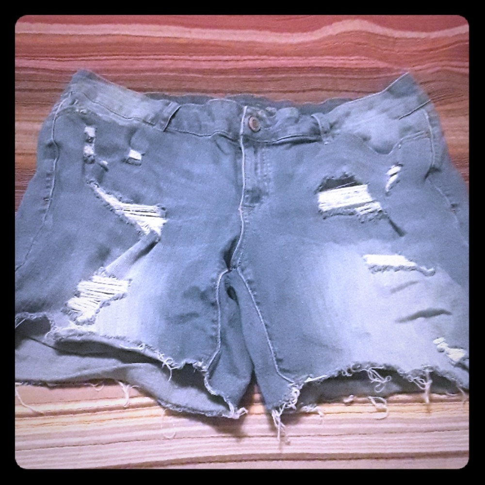 Maurices Distressed Shorts